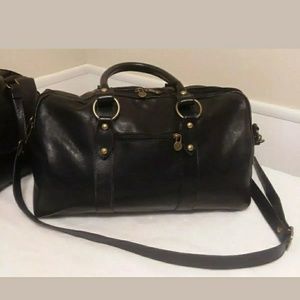 Madewell Vera Pelle Duffle Tote Bag
